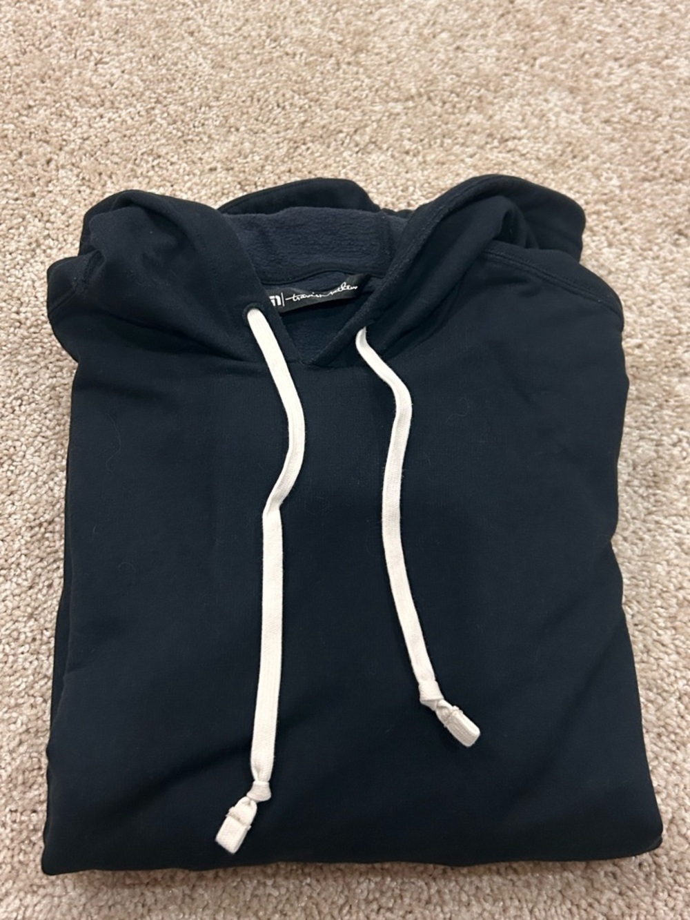 Travis Mathew Black Cloud Hoodie